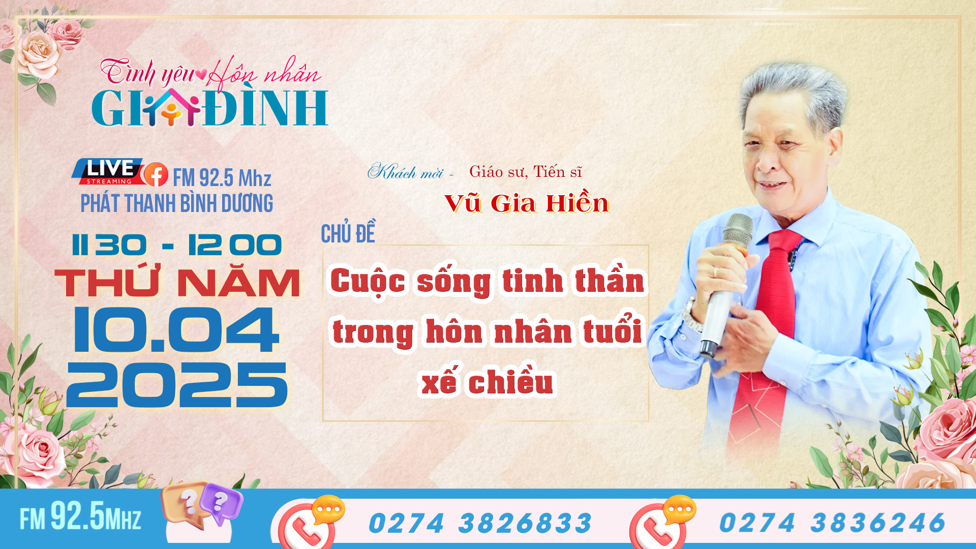 Tình Yêu - Hôn Nhân - Gia Đình (10/04/2025)